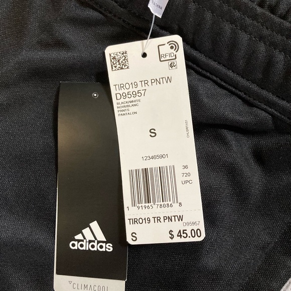 Adidas black track pants - Picture 2 of 4